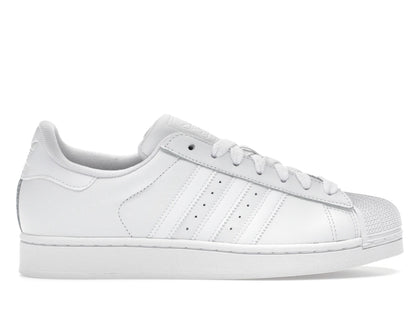 adidas Superstar II Triple White - authentic adidas sneakers