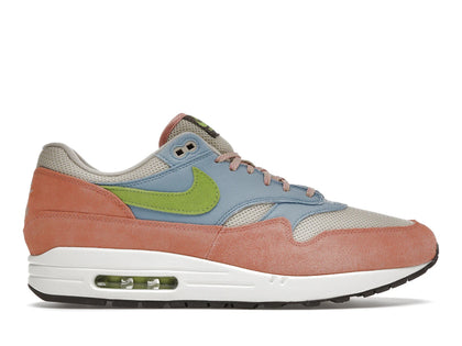 Nike Air Max 1 Light Madder Root Worn Blue - authentic Nike sneakers