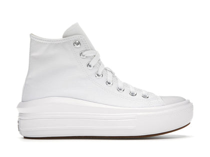 Converse Chuck Taylor All Star Move Hi White (Women's) - authentic Converse sneakers