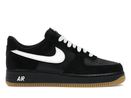 Nike Air Force 1 Low '07 LV8 Black Gum Light Brown White - authentic Nike sneakers