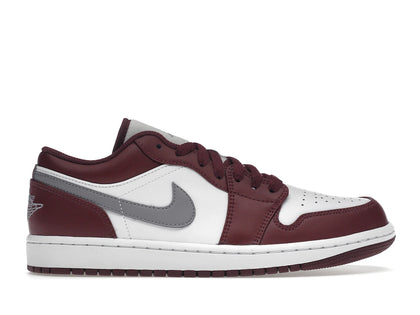 Jordan 1 Low White Bordeaux - authentic Jordan sneakers