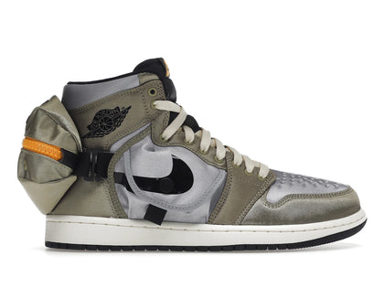 Jordan 1 Retro High OG SP Utility Neutral Olive Light Steel Grey - authentic Jordan sneakers