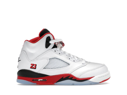 Jordan 5 Retro Fire Red Black Tongue (2025) (GS) - authentic Jordan sneakers