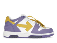 OFF-WHITE Out of Office Sneaker White Purple Yellow