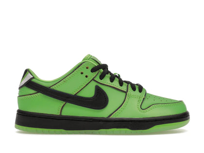 Nike SB Dunk Low The Powerpuff Girls Buttercup (PS) - authentic Nike sneakers