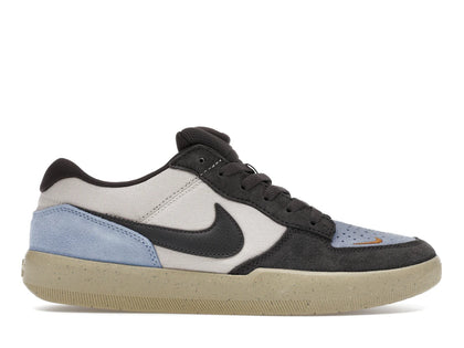 Nike SB Force 58 Light Orewood Brown Psychic Blue Flax Medium Ash - authentic Nike sneakers