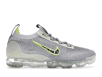 Nike Air VaporMax 2021 FK Wolf Grey White Volt - authentic Nike sneakers