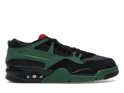 Jordan 4 RM Black Gorge Green University Red - authentic Jordan sneakers