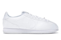 Nike Cortez Basic Leather White White-Wolf Grey-Mtllc Silver