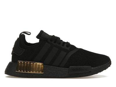 adidas NMD R1 Triple Black Gold Metallic (Women's)
