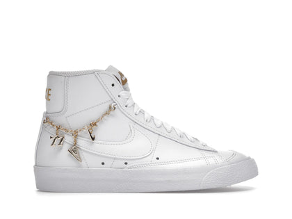Nike Blazer Mid LX White Pendants (Women's) - authentic Nike sneakers