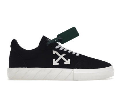 OFF-WHITE Vulc Low Black White White - authentic OFF-WHITE sneakers