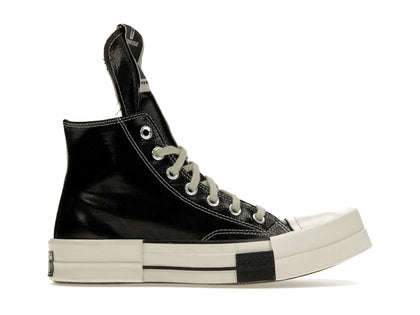 Converse TURBODRK Chuck Taylor All Star 70 Hi Rick Owens DRKSHDW Black Lacquered Denim - authentic Converse sneakers