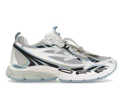 OFF-WHITE Be Right Back White Light Blue - authentic OFF-WHITE sneakers