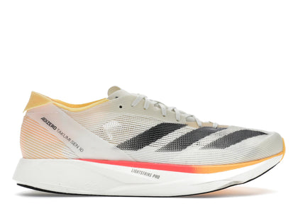adidas Adizero Takumi Sen 10 Ivory Core Black Off White - authentic adidas sneakers