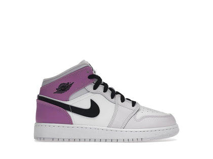 Jordan 1 Mid Barely Grape (GS) - authentic Jordan sneakers
