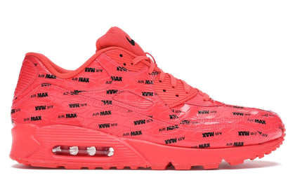Nike Air Max 90 Just Do It Pack Bright Crimson - authentic Nike sneakers
