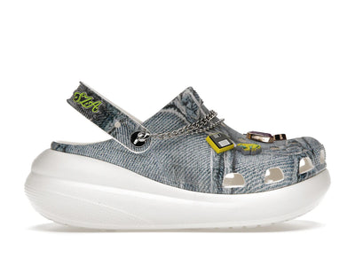 Crocs Mega Crush Clog SZA Denim