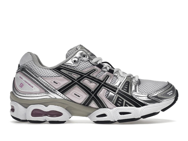 ASICS Gel-Nimbus 9 White Black Light Pink (Women's)