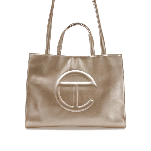 Telfar Shopping Bag Medium Gold