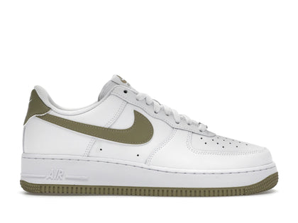 Nike Air Force 1 Low '07 White Neutral Olive - authentic Nike sneakers