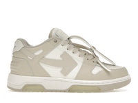 Off-White Out Off Office Calf Leather White Beige (Women's)