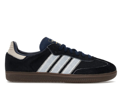 adidas Samba OG Pony Hair Night Indigo Clear Sky (Women's) - authentic adidas sneakers