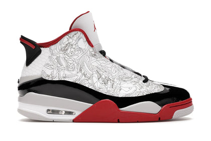 Jordan Dub Zero White Varsity Red - authentic Jordan sneakers