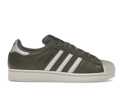 adidas Superstar II Medium Dark Khaki Bliss - authentic adidas sneakers