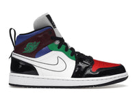 Jordan 1 Mid SE Schwarz Weiß Mehrfarbig (Damen)