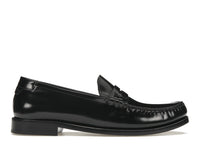 Saint Laurent Le Loafer Penny Slippers Black Leather