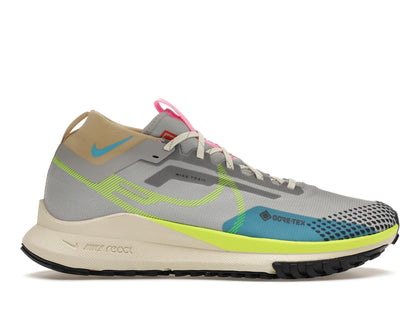 Nike React Pegasus Trail 4 Gore-Tex Wolf Grey Volt - authentic Nike sneakers