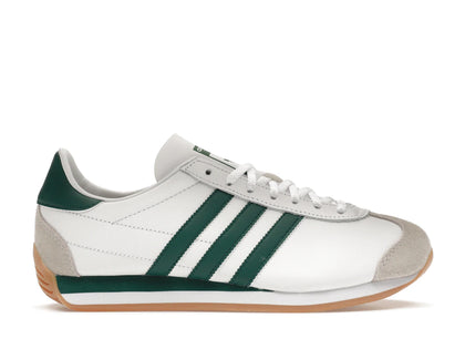 adidas Country OG Cloud White Collegiate Green (2023) - authentic adidas sneakers