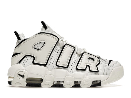 Nike Air More Uptempo Summit White Black Sail (Women's) - authentic Nike sneakers