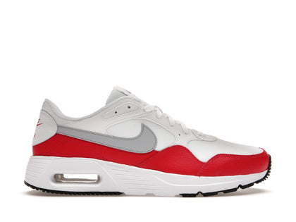 Nike Air Max SC White University Red Wolf Grey - authentic Nike sneakers
