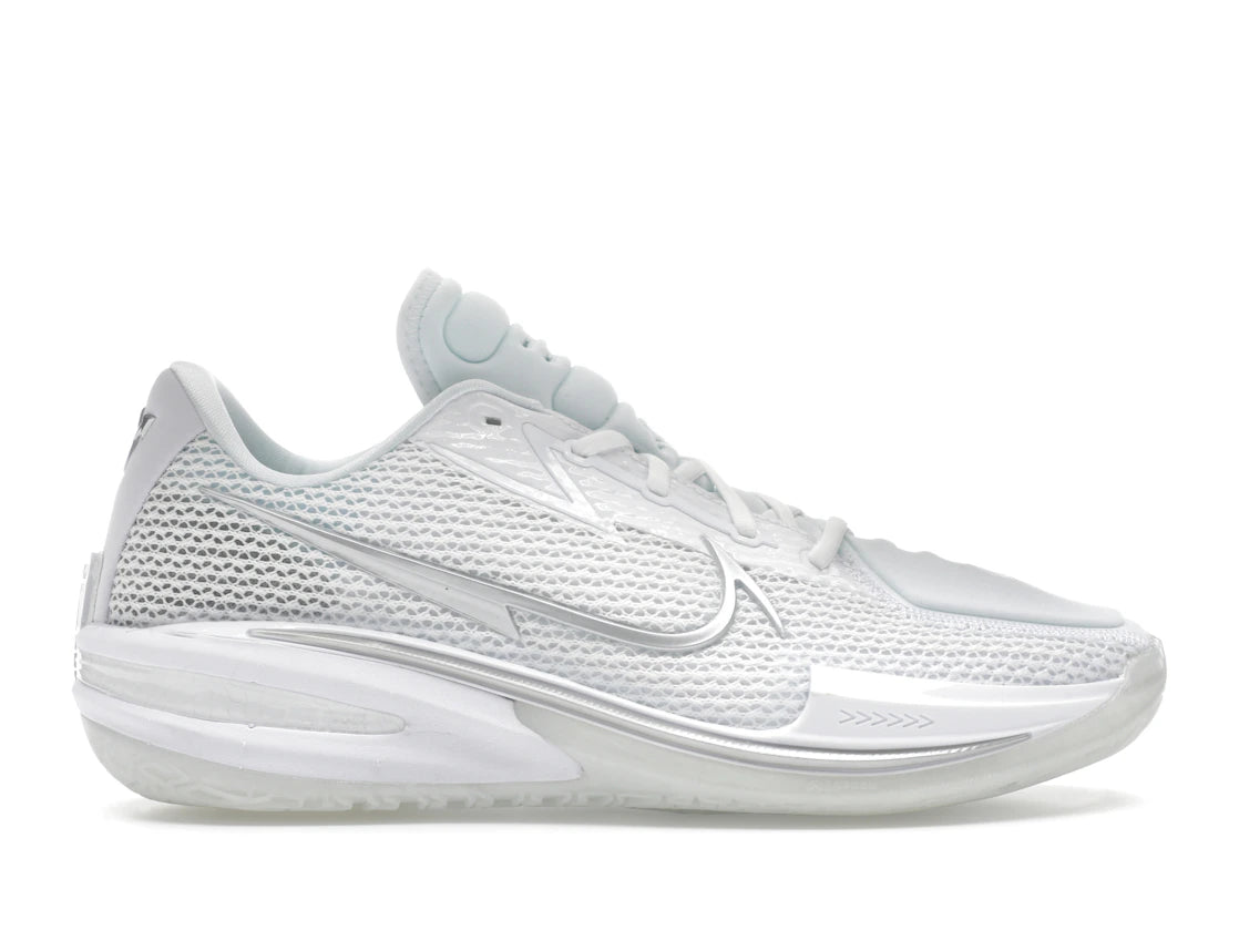 Nike Air Zoom GT Cut Weiß/Chrom - vue 360