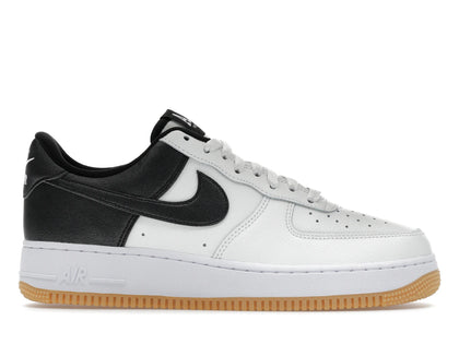 Nike Air Force 1 Low '07 LV8 White Black Metallic Silver - authentic Nike sneakers