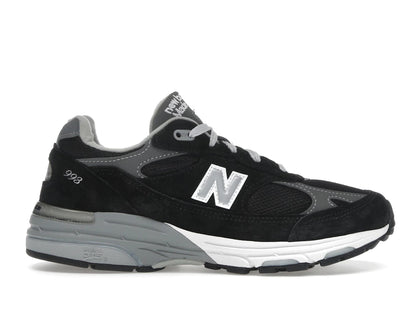 New Balance 993 MiUSA Black Grey (Women's) - authentic New Balance sneakers