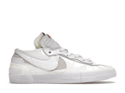 Nike Blazer Low sacai White Patent Leather - authentic Nike sneakers