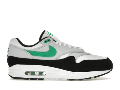 Nike Air Max 1 White Black Stadium Green - authentic Nike sneakers