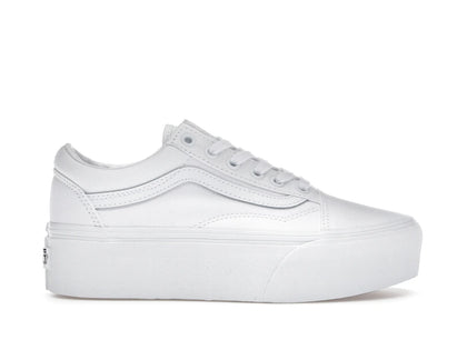 Vans Old Skool Stackform True White - authentic Vans sneakers