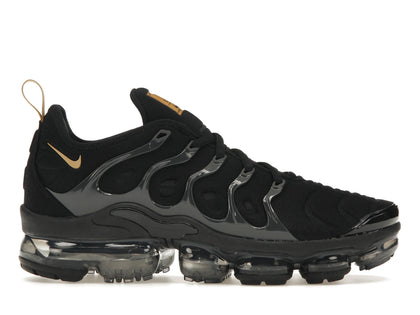 Nike Air VaporMax Plus Black Metallic Gold Anthracite - authentic Nike sneakers
