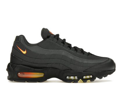 Nike Air Max 95 Anthracite Safety Orange - authentic Nike sneakers