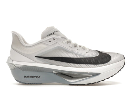Nike Zoom Fly 6 White Pure Platinum Obsidian Mist Gridiron - authentic Nike sneakers