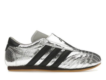 adidas Taekwondo Silver Metallic Black (Women's) - authentic adidas sneakers