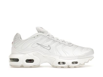 Nike Air Max Plus White Metallic Silver (GS) - authentic Nike sneakers