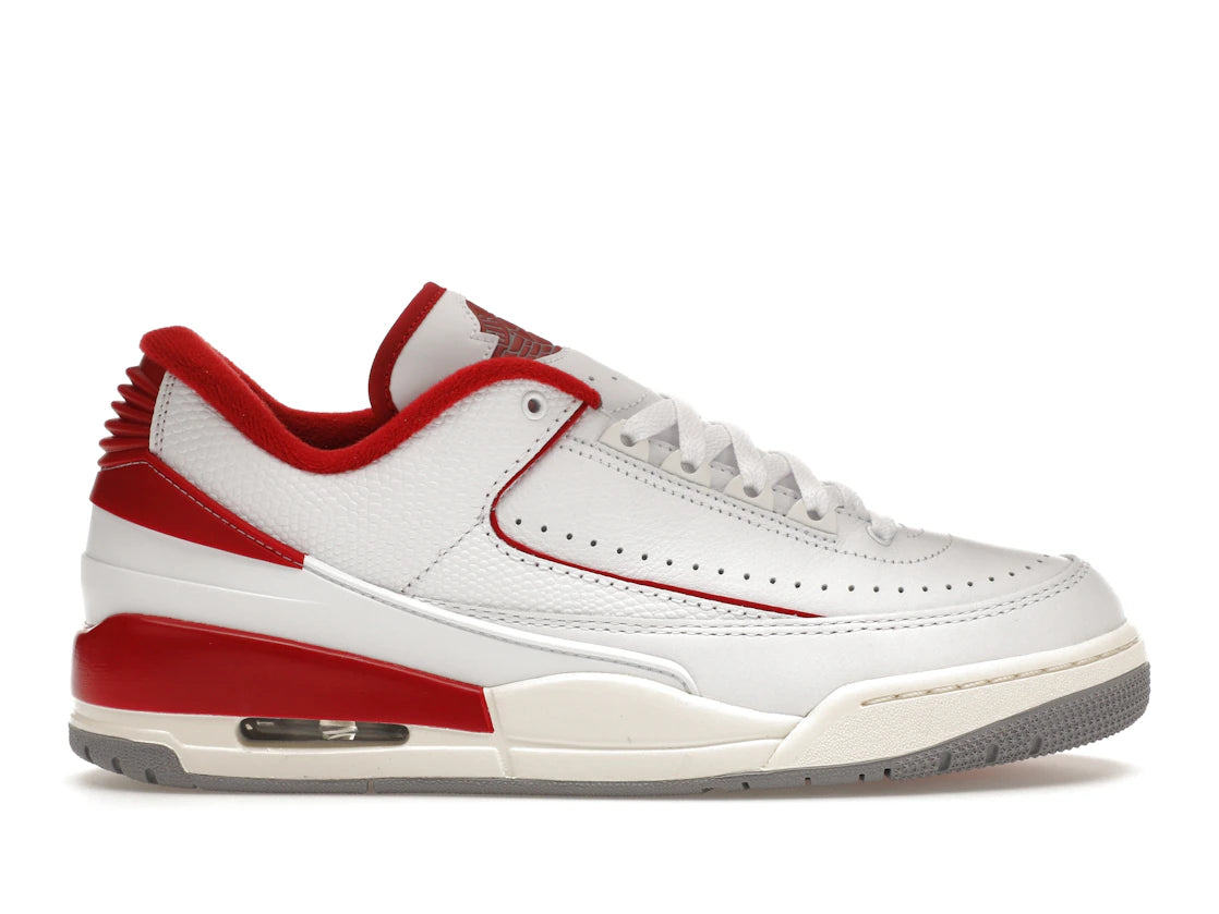 Jordan 2/3 White Varsity Red - vue 360