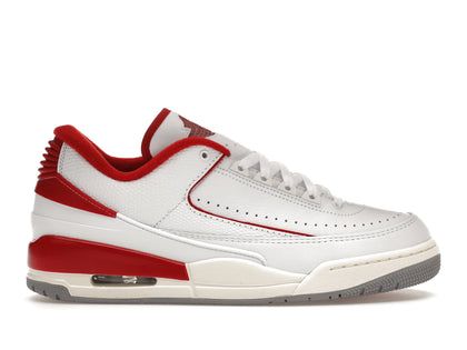 Jordan 2/3 White Varsity Red - authentic Jordan sneakers