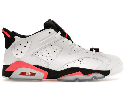 Jordan 6 Retro Low Infrared White - authentic Jordan sneakers