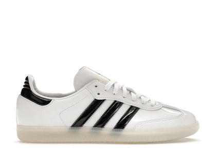 adidas Samba Jason Dill White Black Patent - authentic adidas sneakers